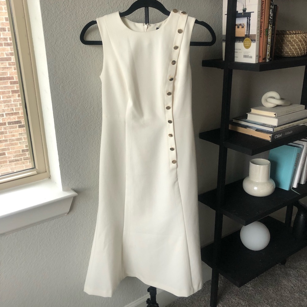 BANANA REPUBLIC Slim Midi Dress